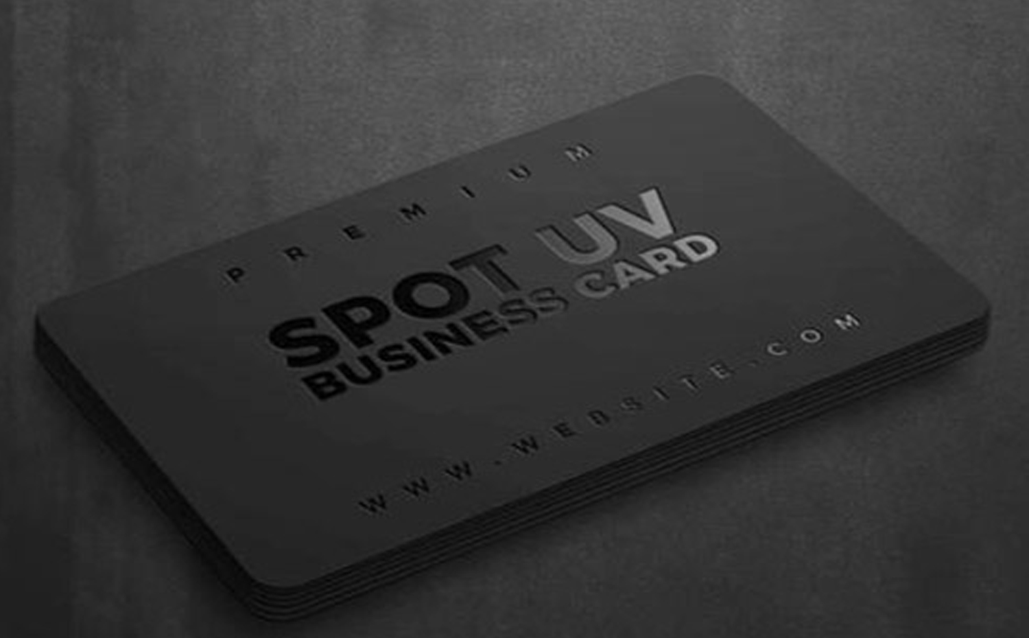 Spot UV Scodix Business Cards