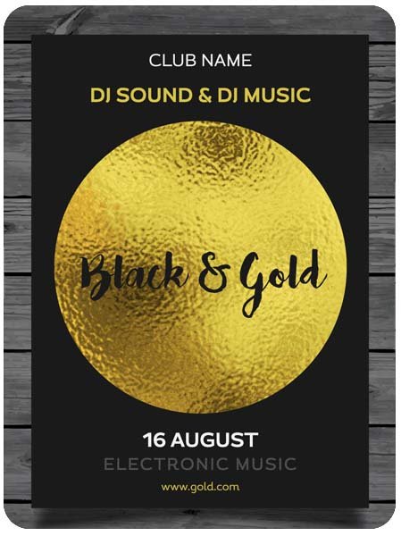 Metallic Foil Flyers